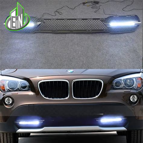 EN Car LED DRL Daytime Running Light 2011 2012 For BMW X1 E84 Daylight