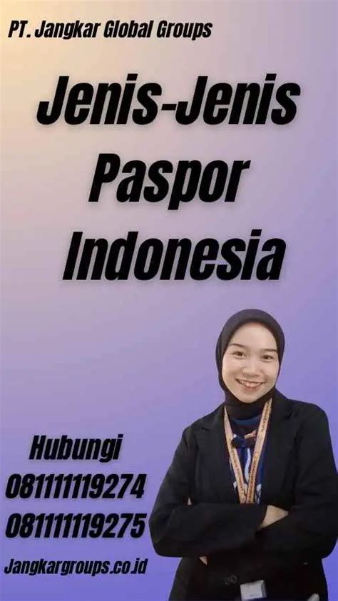 Jenis Jenis Paspor Indonesia Jangkar Global Groups