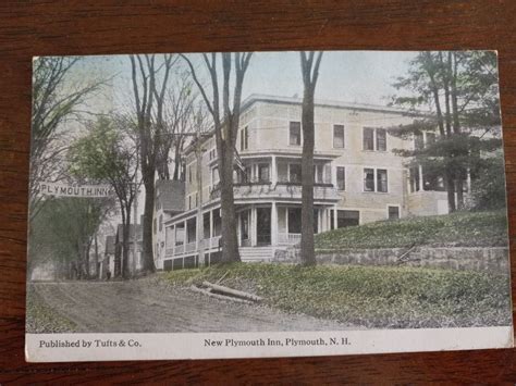 New Plymouth Inn Plymouth Nh New Hampshire Postcard C 1910 Ebay