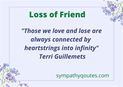 40+ Sympathy Quotes for Loss of Friend | Love Syllabus