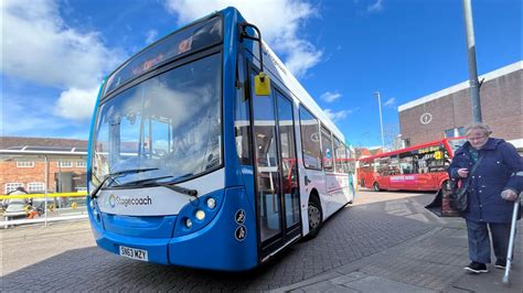 Stagecoach Adl Enviro Sn Mzy Departing Nantwich With The