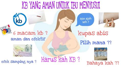 Kb Yang Aman Untuk Ibu Menyusui Kb Alatkontrasepsi Youtube