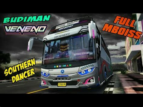 Mod Bussid Terbaru Jb Hdd Budiman Veneno Full Detail Bus