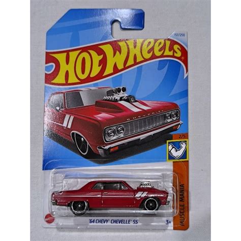 Hot Wheels Chevy Chevelle Ss Case H Shopee Malaysia