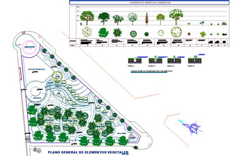 Playground plan view detail dwg file - Cadbull