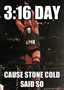 Stone Cold Stunner Meme