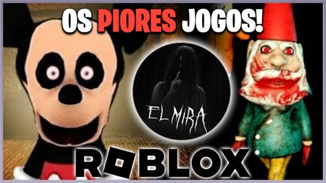 O Dia Que Jogamos Os PIORES Jogos Do ROBLOX Roblox YouTube