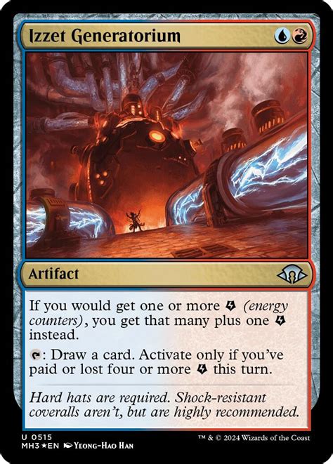 Izzet Generatorium Ripple Foil Modern Horizons 3 Magic The Gathering