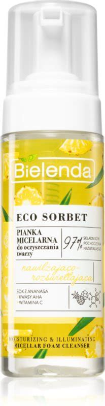 Bielenda Eco Sorbet Pineapple Mousse Micellaire Nettoyante Notino Fr