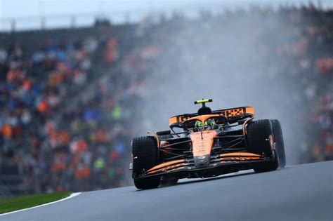 F1 Norris Lidera TL1 Reduzido Pela Chuva E Pelo Vento