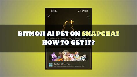 Your Bitmoji AI Pet On Snapchat: How To Get It?