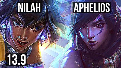 NILAH Yuumi Vs APHELIOS Blitz ADC 65 Winrate 14 4 10 KR