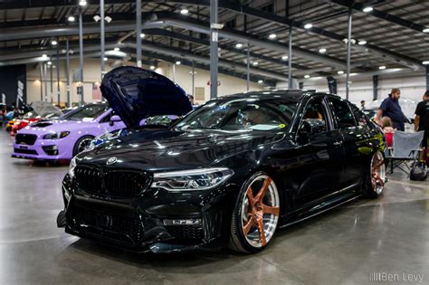 Black BMW 540i M Sport At Cars And Culture Show BenLevy