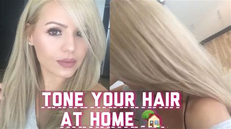 How To Tone Brassy Hair At Home W Wella T18 Demo Youtube How To Tone Brassy Hair Brassy