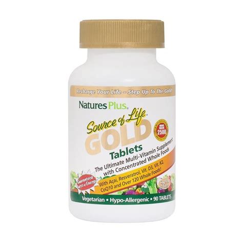 Buy Natures Plus Source Of Life Gold Tablets 90 S Life Pharmacy