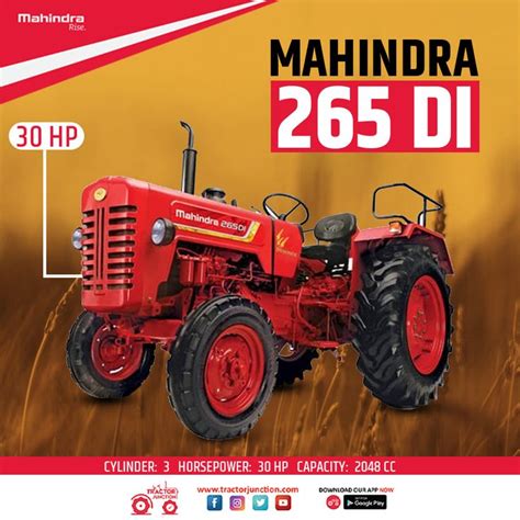 Mahindra Di Mahindra Tractor Tractors Tractor Price