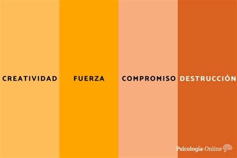 El Color Naranja Y Su Significado En La Psicología Moderna