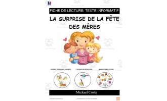 French Reading comprehension worksheets La fête des Pères by Teach Simple