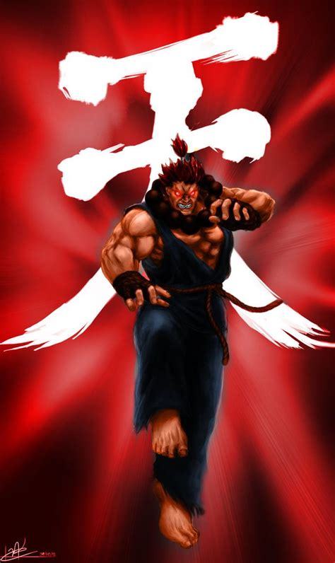 Akuma Raging Demon V2 Akuma Street Fighter Street Fighter Characters