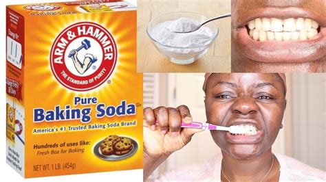 HOW TO WHITENING YOUR TEETH USING BAKING SODA DOES IT WORK YouTube