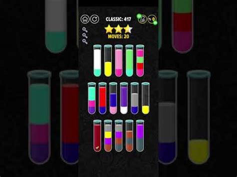 Color Water Sort 3D Level 417 YouTube