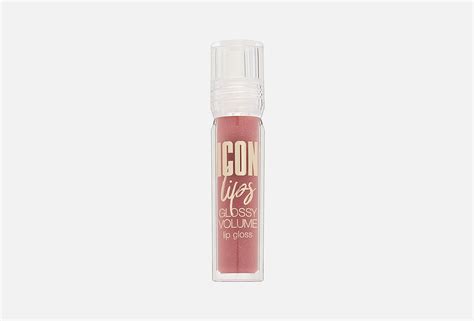 LUXVISAGE Блеск для губ с эффектом объема ICON lips glossy volume Nude Rose г купить в