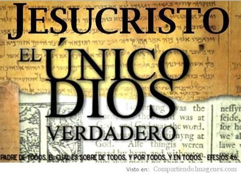 Y Esta Es La Vida Eterna Que Te Conozcan A Ti El único Dios Verdadero Y A Jesucristo A