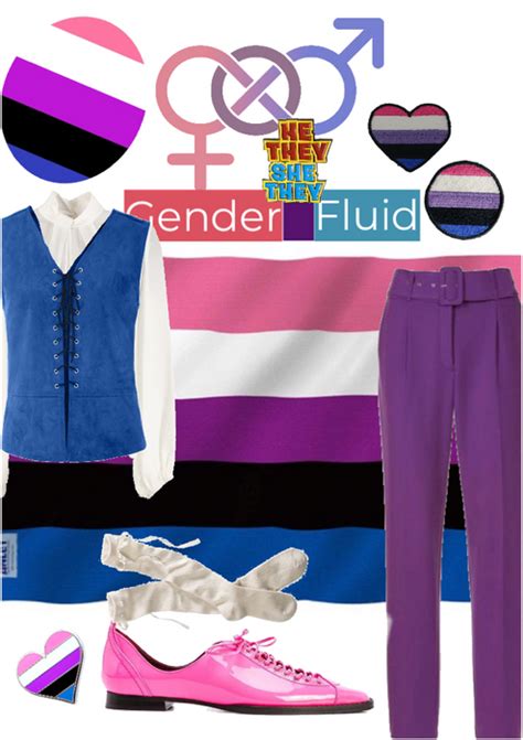 Gender Fluid Outfit Shoplook Gender Fluid Outfits Lgbtq Outfit Lgbt Clothes