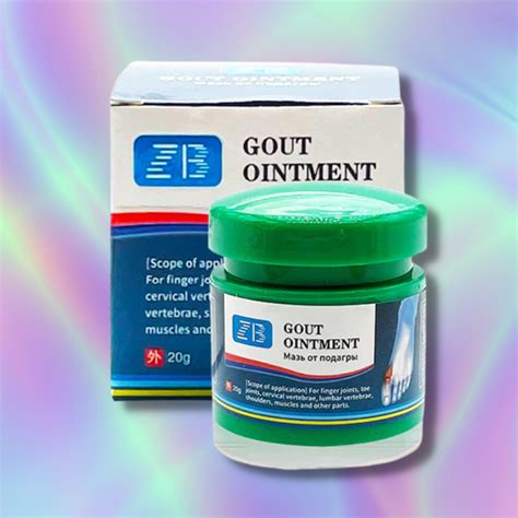 Original Gout Ointment Cream Gout Cause Joint Knee Pain Toe Finger Bone