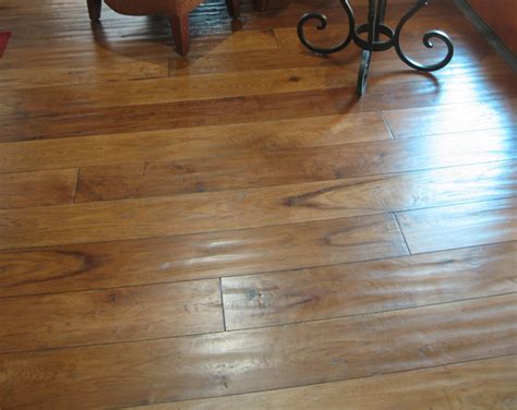 Hand-scraped Rustic Hickory - Traditional - Flooring - los angeles - by ...