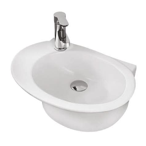 Ceramic Half Pedestal Wash Basin Size Multisize At Rs In Morbi