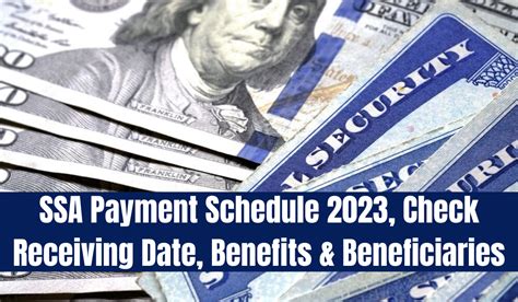 Ssa Payment Schedule Check Receiving Date Benefits Beneficiaries