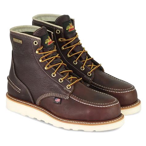 Mens Thorogood 6 1957 Moc Toe Waterproof Boots Work Boots