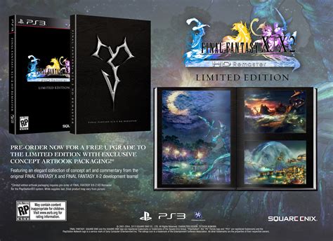 Final Fantasy X X Hd Remaster Limited Edition Revealed Oprainfall