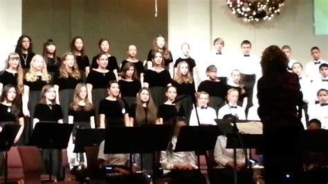 Middle School Choir Concert 2 Youtube