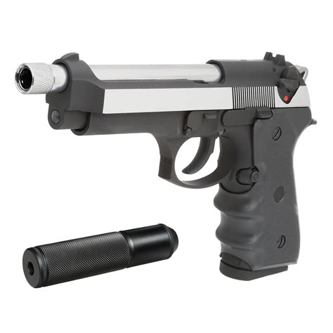 KLI M92 mit Silencer Vollmetall GBB 6mm BB Dual Tone kaufen