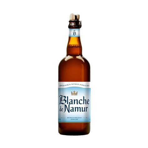 Bière Blanche de Namur 75cl Brasserie Du Bocq Une Petite Mousse