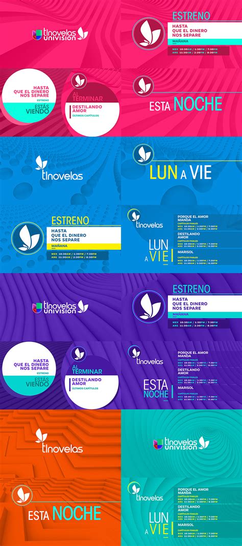 TLNOVELAS | UNIVISION | BROADCAST DESIGN :: Behance