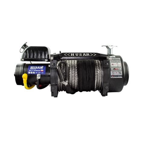 El Spil Husar Winch 16500 24V Med Syntetisk Wire