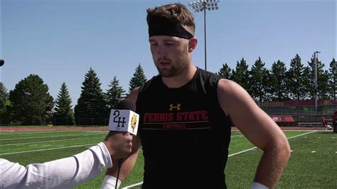 Football Preseason Camp Media Session Mason Pline Youtube