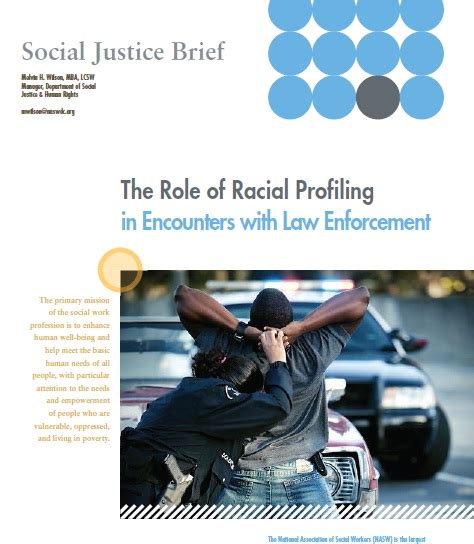 Nasw Social Justice Brief Offers Recommendations To End Racial