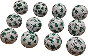 Amazon St Patrick S Irish Golf Balls 12 Pack Sports Outdoors