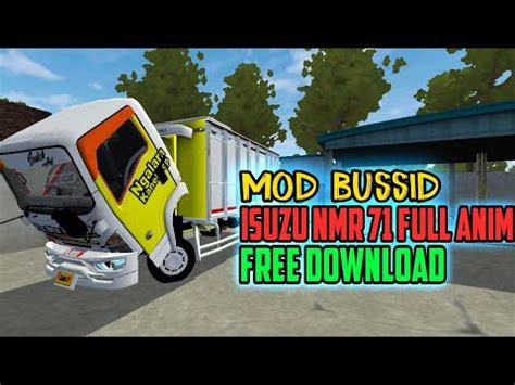 Share Mod Bussid Isuzu Nmr Full Anim By Souleh Art Youtube