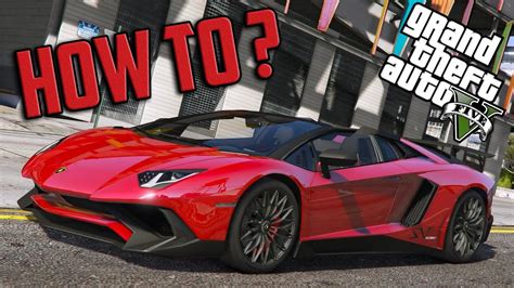 HOW TO INSTALL ADDON CAR MODS IN GTA V PC YouTube