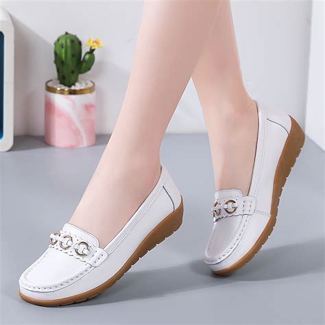 TOWED22 Flats Shoes Women,Women's Floral Ballet Flats for Women Beige ...