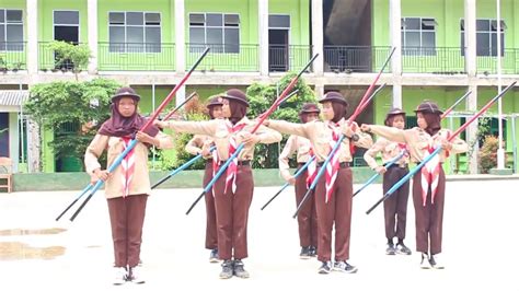 Pbb Tongkat Pramuka Versi Latihan Rangka Pusaka Persiapan Lomba