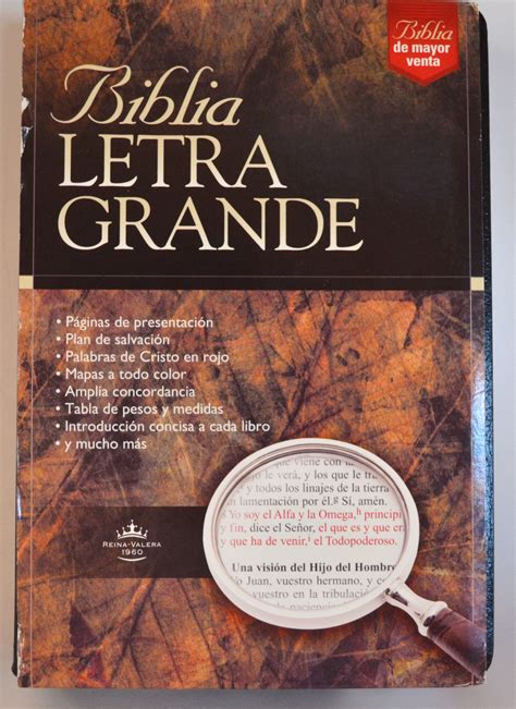 Biblia Reina Valera 1960 Letra Grande | Librería Cristiana