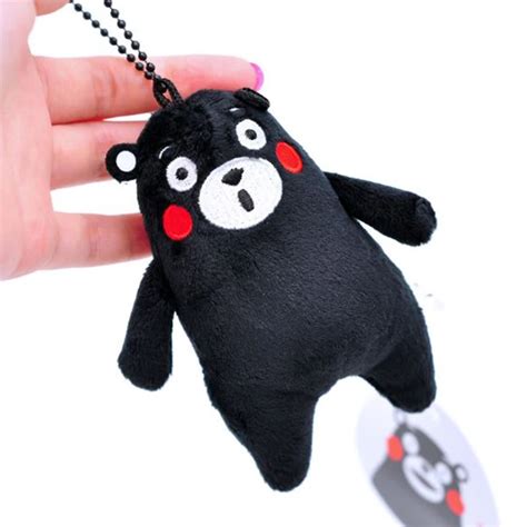 1Pcs Cute Kumamoto Bear Plush Small Pendant Doll Kumamoto Mascot ...