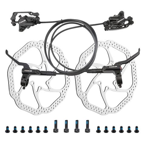 Amazon MEROCA Mountain Bike Hydraulic Brake Set With 160mm Six