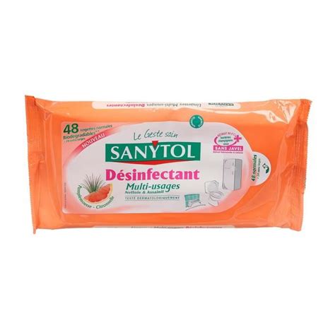 Sanytol D Sinfectant Multi Usages Pamplemousse Et Citronnelle